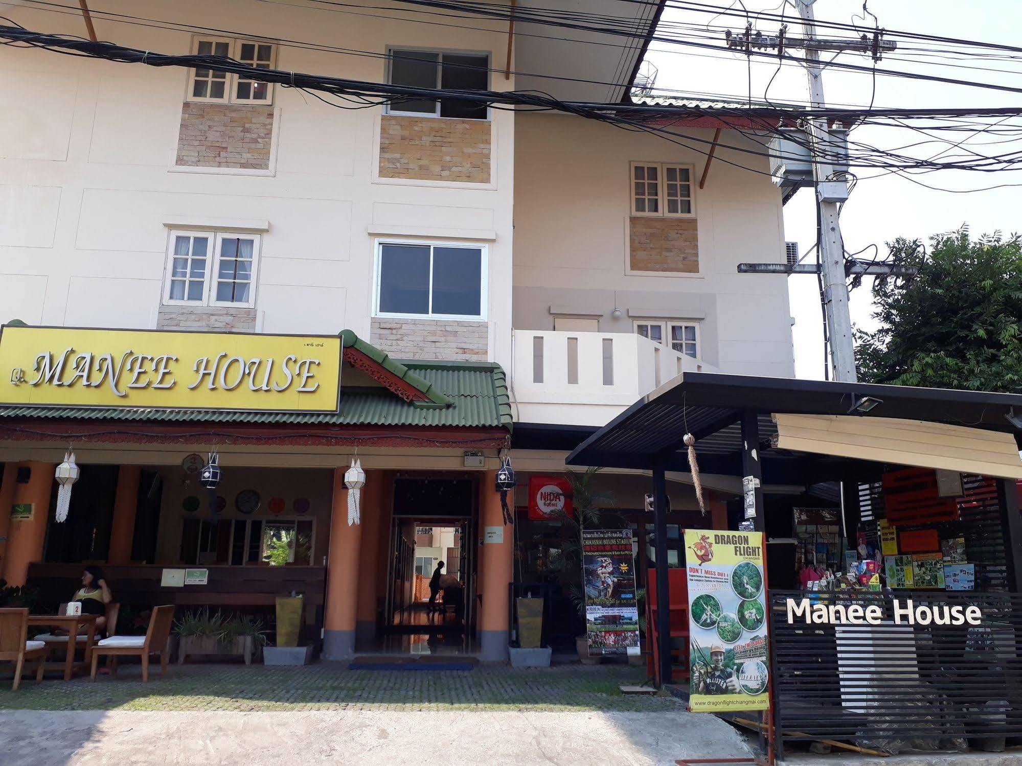 曼尼大厦酒店 清邁 外观 照片